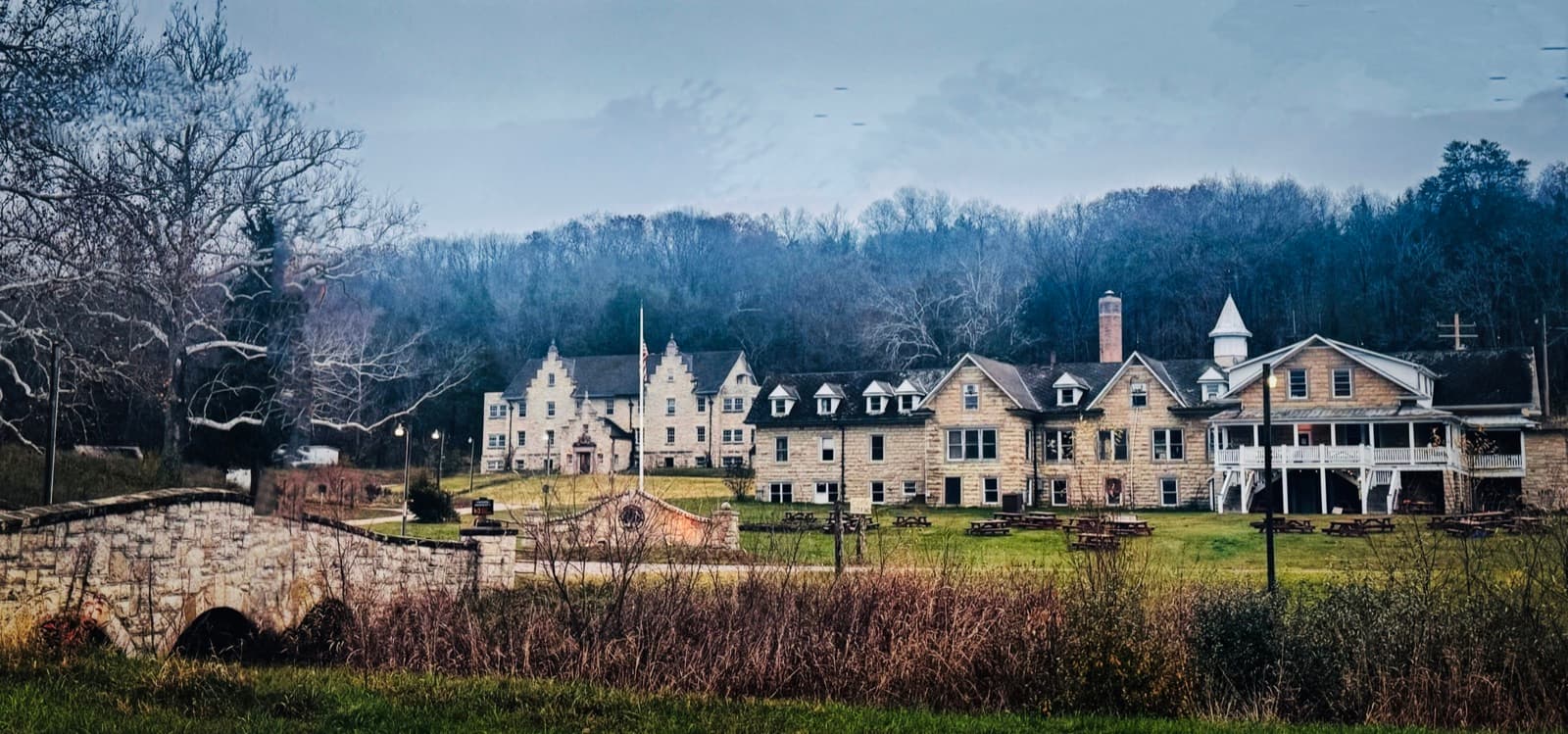 The Emmaus campus in the valley